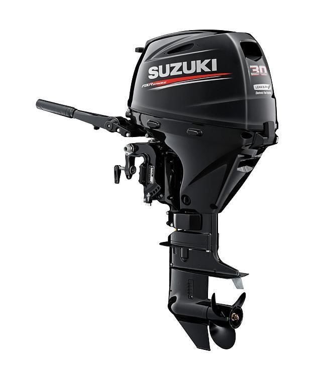 Suzuki DF 30 ATHL Uzun Şaft Dıştan Takma Deniz Motoru (Siyah)