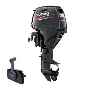 Suzuki DF 30 ATL Uzun Şaft Dıştan Takma Deniz Motoru (Siyah) (Kampanya)