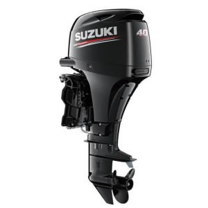 Suzuki DF 40 ATL Uzun Şaft Dıştan Takma Deniz Motoru (Siyah)