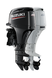 Suzuki DF 40 ATL Uzun Şaft Dıştan Takma Deniz Motoru (Siyah)