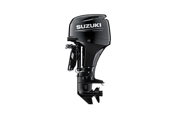 Suzuki DF 40 ATL Uzun Şaft Dıştan Takma Deniz Motoru (Siyah)