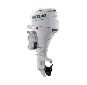 Suzuki DF 40 ATL Uzun Şaft Dıştan Takma Deniz Motoru (Beyaz)