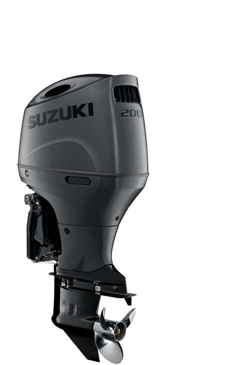 Suzuki DF 200 ATL Dıştan Takma Deniz Motoru Stealth Serisi (Matte Black)