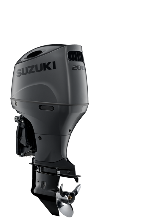 Suzuki DF 200 APX Dıştan Takma Deniz Motoru Stealth Serisi (Matte Black)