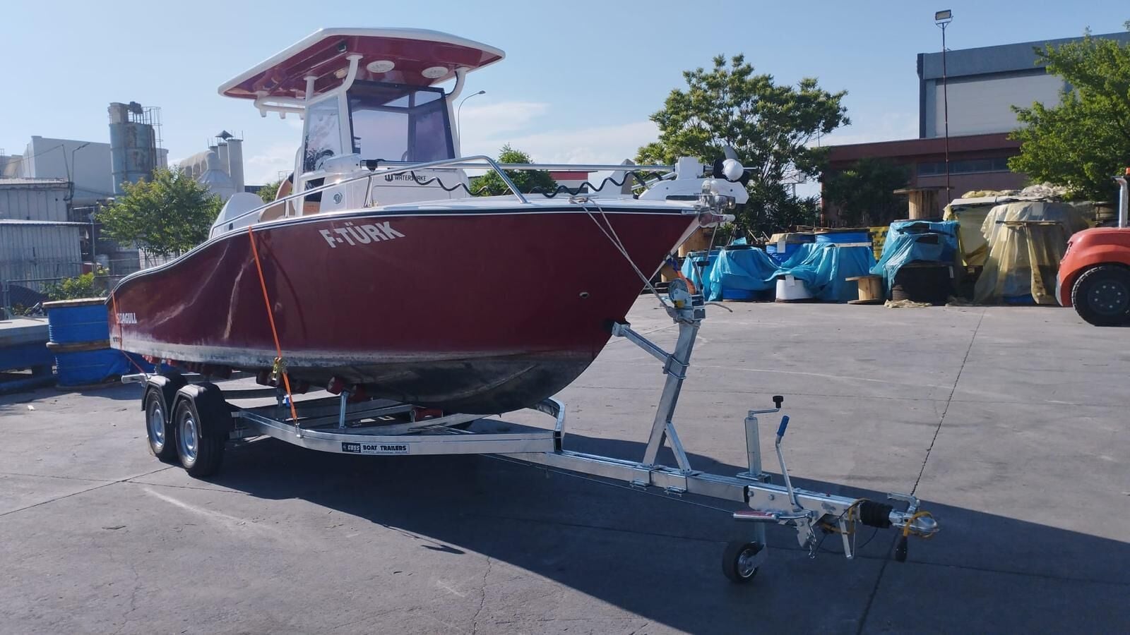 İkinci el Seagull 6.40 Center Console + Suzuki DF200 APX Dıştan Takma Motor