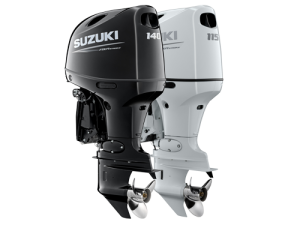 Suzuki DF 115 BTGX Dıştan Takma Deniz Motoru (Siyah)
