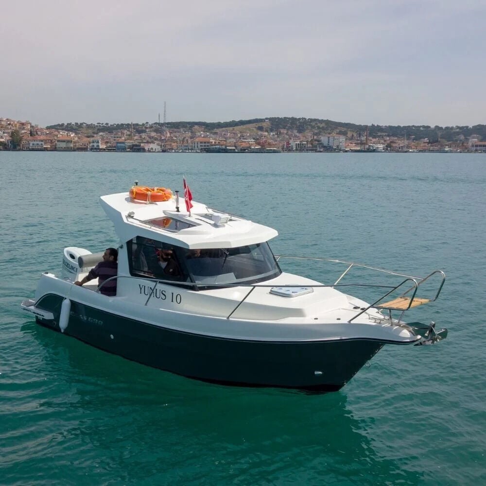 Darekco Texas 690 Weekend + Suzuki DF 150 ATL Dıştan Takma Deniz Motoru