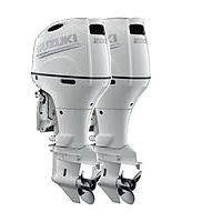 Suzuki DF 200 TX 3,6L - V6  Dıştan Takma Deniz Motoru (Çift Motor) (Beyaz)