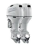 Suzuki DF 200 TXX 3,6L - V6  Dıştan Takma Deniz Motoru (Çift Motor) (Beyaz)