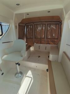 İkinci El Safter 680 Cabin Cruiser + Evinrude 150 HP Motor 100 Saatte