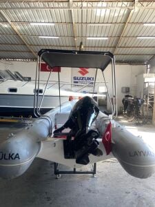 İkinci El Raft Boat 460 RBF LX Oturma Gruplu Fiber Tabanlı Bot + Suzuki DF 60 ATL
