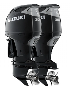 Suzuki DF 300 BMDXX Dıştan Takma Deniz Motoru GEKİ Serisi (Çift Motor) (Siyah)