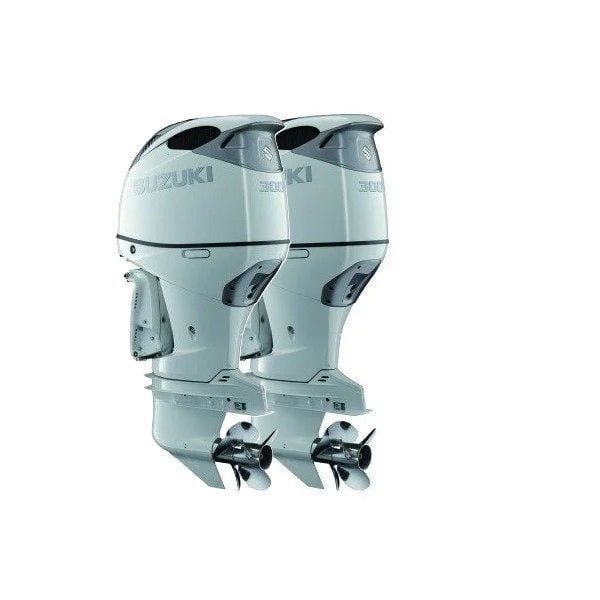 Suzuki DF 300 BMDX Dıştan Takma Deniz Motoru GEKİ Serisi (Çift Motor) (Beyaz)