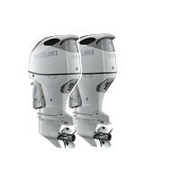 Suzuki DF 350 AMDX Dıştan Takma Deniz Motoru GEKİ Serisi (Çift Motor) (Beyaz)