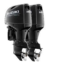 Suzuki DF 140 BTGX Dıştan Takma Deniz Motoru (Çift Motor) (Siyah)