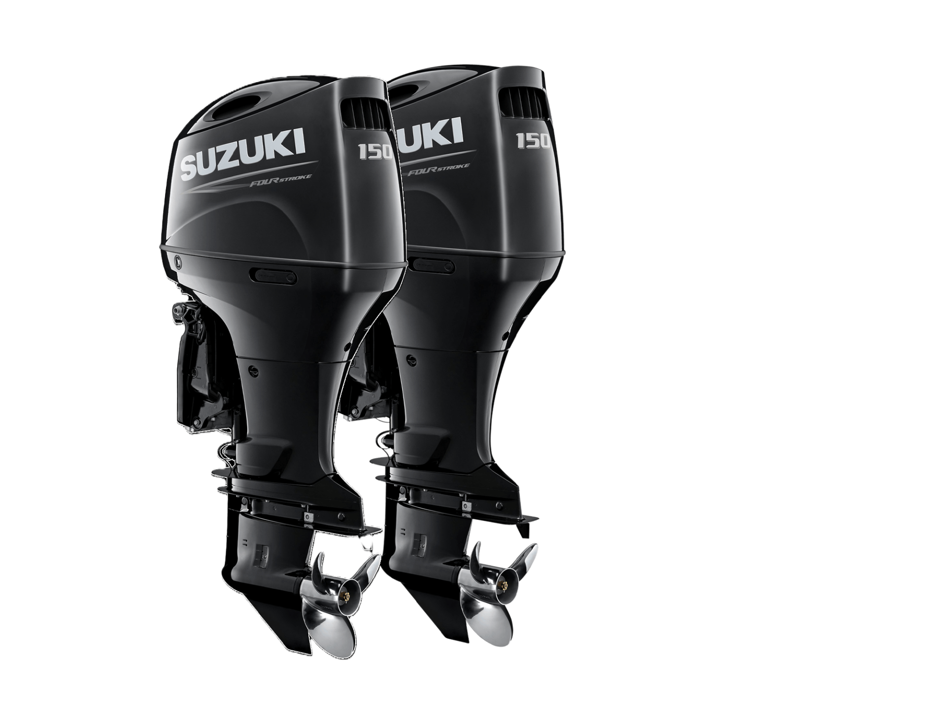 Suzuki DF 150 APX Dıştan Takma Deniz Motoru (Çift Motor) (Siyah)