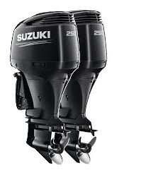 Suzuki DF 250 APXX Dıştan Takma Deniz Motoru (Çift Motor) (Siyah)