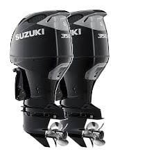 Suzuki DF 350 ATX Dıştan Takma Deniz Motoru GEKİ Serisi (Çift Motor) (Siyah)
