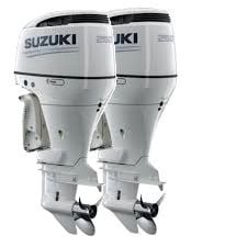 Suzuki DF 250 APXX Dıştan Takma Deniz Motoru  (Çift Motor) (Beyaz)