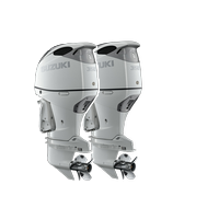 Suzuki DF 350 ATXX Dıştan Takma Deniz Motoru GEKİ Serisi (Çift Motor) (Beyaz)