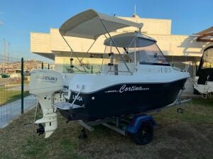 Cortina 480 Pilothouse + Suzuki DF 60 ATL Dıştan Takma Deniz Motoru