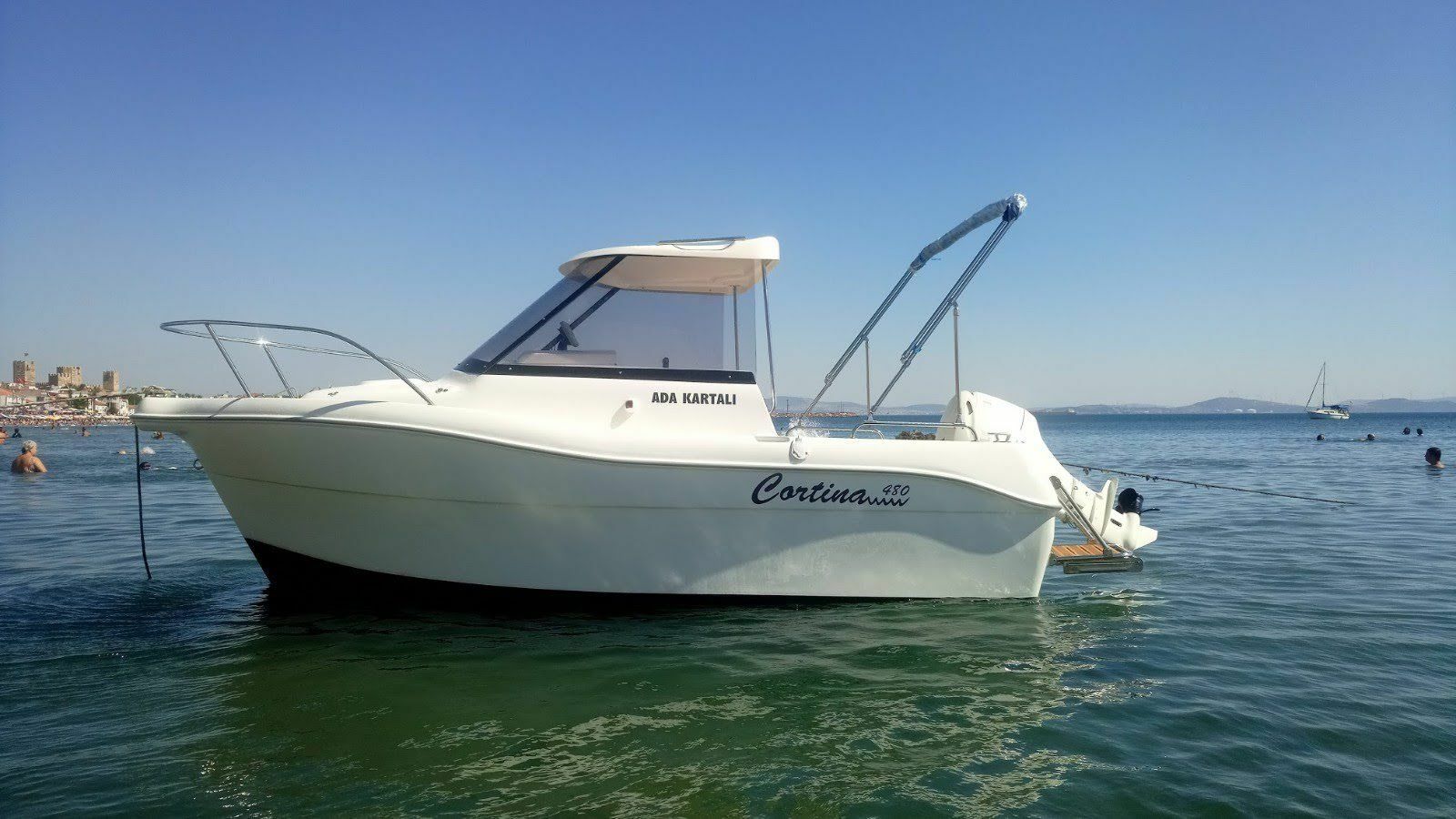 Cortina 480 Pilothouse + Suzuki DF 60 ATL Dıştan Takma Deniz Motoru