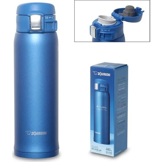 Zojirushi SM-SD48 Mat Mavi Termos Bardak Matara 0.48L