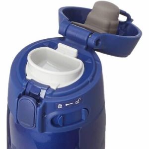 Zojirushi SM-TAE48SA Vakumlu Mavi Termos Bardak Matara Ichimatsu Özel Serisi 0.48L