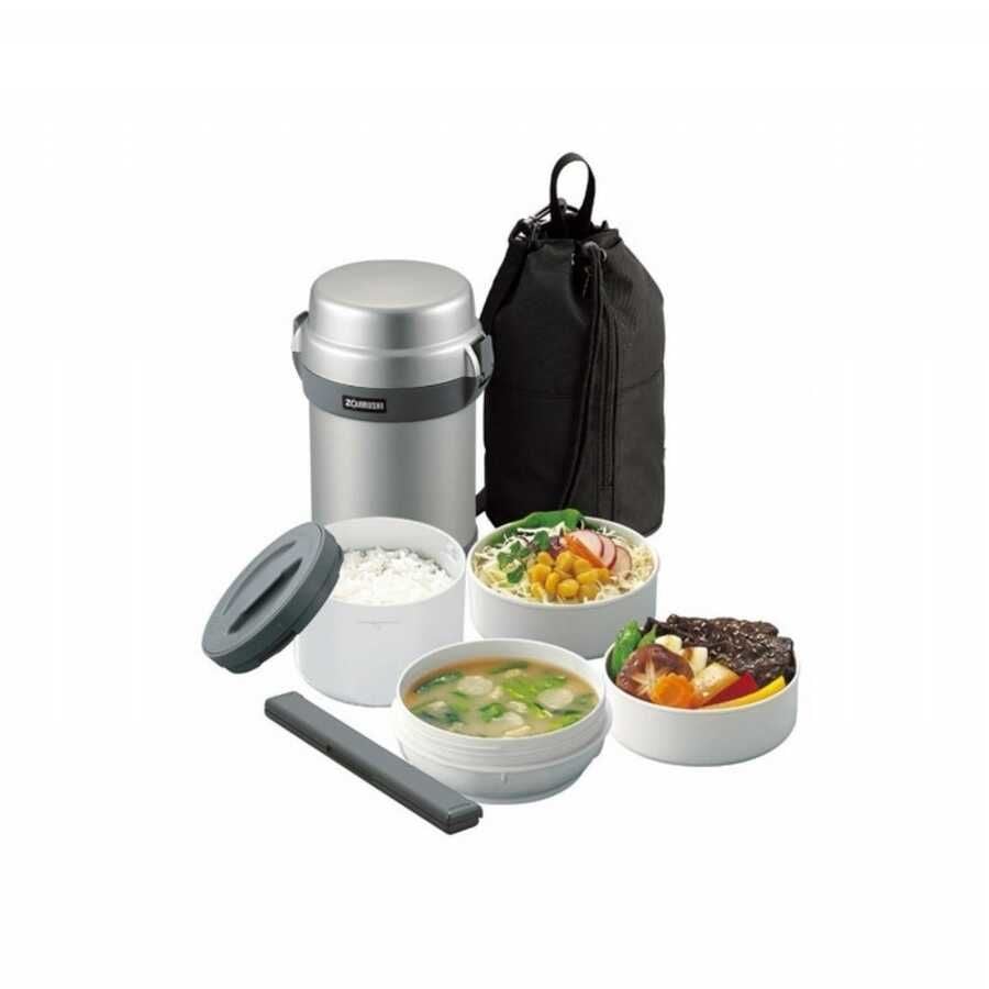 Zojirushi SL-JAF14-SA Gümüş Vakumlu Yemek Termosu Kabı 1.23L