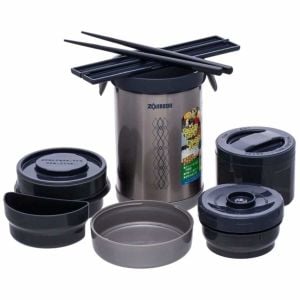 Zojirushi SL-NC09 Gümüş Vakumlu Yemek Termosu Kabı 0.84L