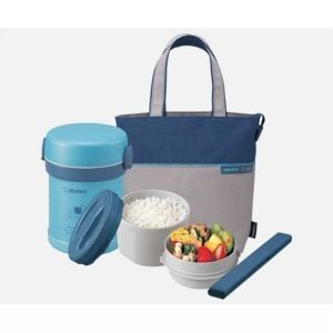 Zojirushi SL-MEE07 Mavi  Vakumlu Yemek Termosu Kabı 0.64L