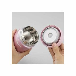 Zojirushi SW-EAE50 Parlak Pembe Vakumlu Paslanmaz Çelik Yemek Termosu Kabı 0.5L