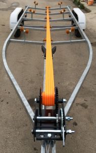 Zeki Başoğlu - GR 660 - Tekne Römorku + 24 Roller'li Sistem