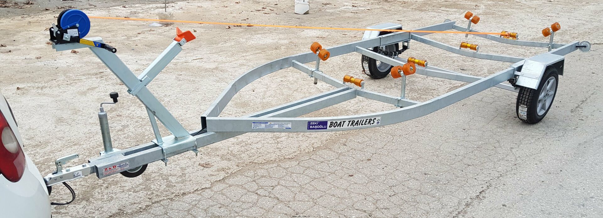 Zeki Başoğlu - GR 605 - Tekne Römorku 32 Roller