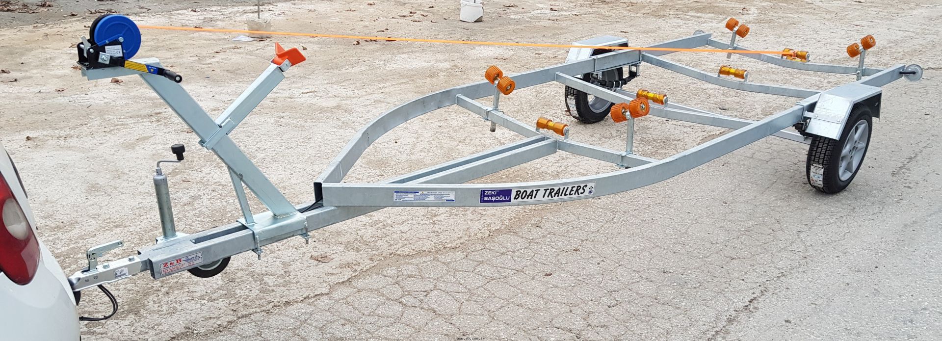 Zeki Başoğlu - GR 605 - Tekne Römorku 28 Roller