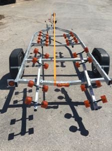 Zeki Başoğlu - GR 500 - Standart Tekne Römorku 24 Roller
