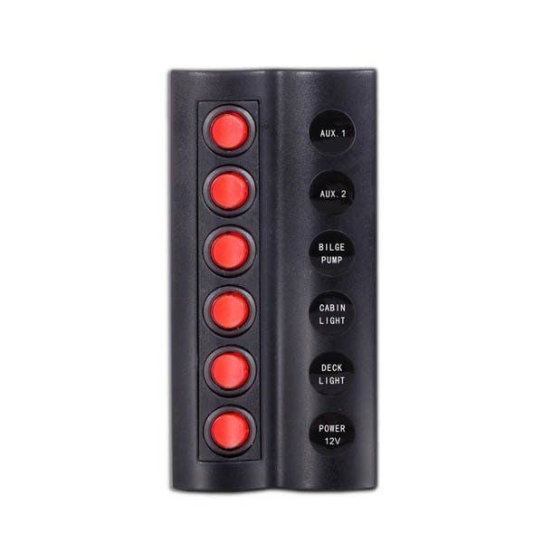 BFY 6lı Switch Panel 90mm x 185mm