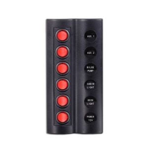 BFY 6lı Switch Panel 90mm x 185mm