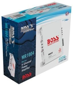 BOSS Audio Systems MR1004 400W 4 Kanal AB Amplifikatör Amfi