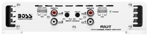 BOSS Audio Systems MR1004 400W 4 Kanal AB Amplifikatör Amfi