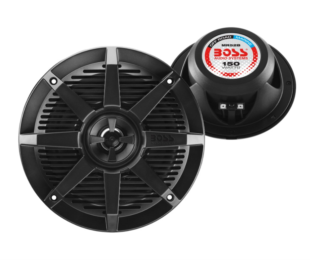 BOSS Audio Systems MR52B Marin Hoparlör 133 mm Siyah