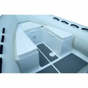 AB Alumina 18 ALX Oturma Grubu ve Konsollu Aluminyum Tabanlı Şişme Bot 5.49m
