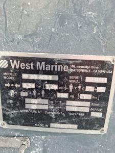 İkinci El Westmarine 340 Şişme Taban Bot