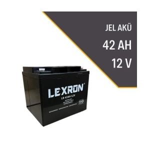 Lexron 42AH-12V Jel Akü