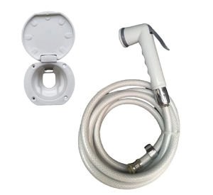 Karavan & Tekne Dış Duş Yuva, Başlık ve Hortum Seti 2.5m