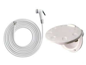 Karavan & Tekne Dış Duş Yuva, Başlık ve Hortum Seti 2.5m