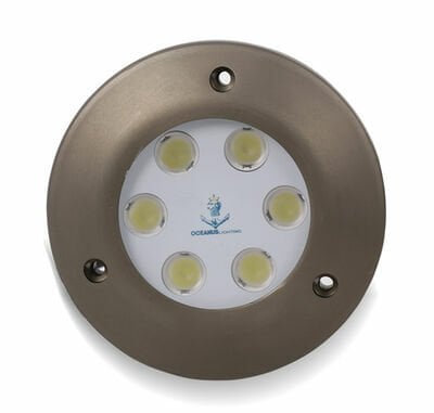 Oceanus OCL0622 Su Altı Aydınlatma Lambası 6 Led'li Beyaz