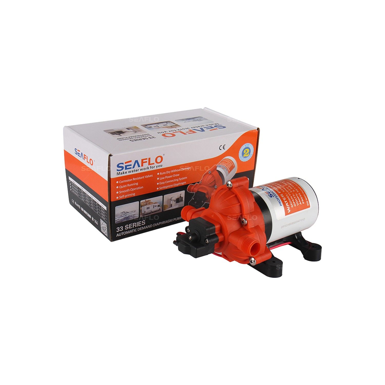 Seaflo Hidrofor 18.90 L/dk 12 V 60 PS