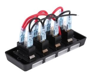 4'lü Switch Panel - Su Geçirmez Kapaklı