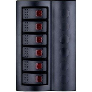 BFY 6'lı Switch Panel Işıklı ve Otomatik Sigortalı